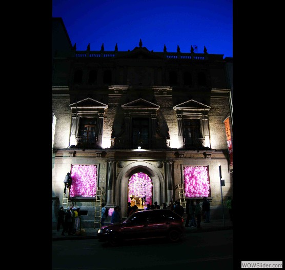 Création de l'évènement Nuit Blanche en Bolivie, et en Colombie